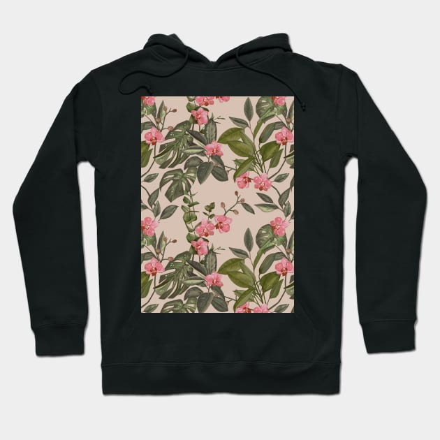 orchid Hoodie by Levitan's cozy house